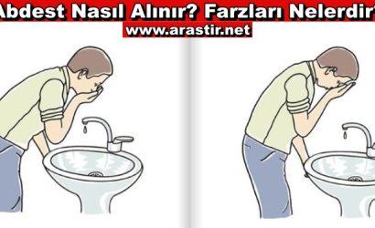 Abdest Nasıl Alınır? Farzları Nelerdir? (Gusül Abdesti Alma)