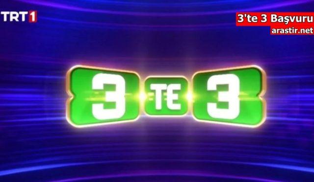 3'te 3 Başvuru Formu (Futbol, Tarih, Bilgi)