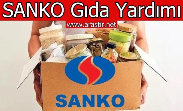 SANKO Gıda Yardımı Başvurusu
