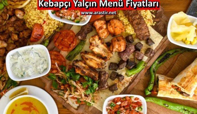 Kebapçı Yalçın Menü Fiyatları