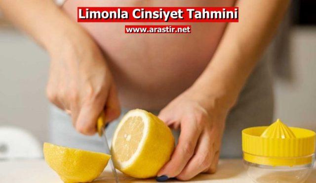 Limonla Cinsiyet Tahmini Nasıl Yapılır? Kız mı, Erkek mi Olacak?