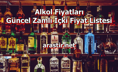 Alkol Fiyatları – Güncel Zamlı İçki Fiyat Listesi