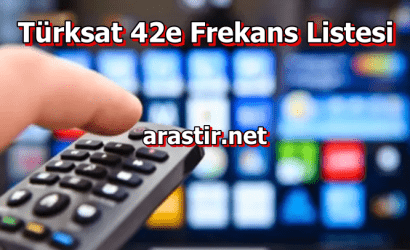 Türksat 42e Frekans Listesi