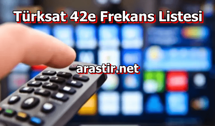 Türksat 42.0e Otomatik Arama Frekansı – Türksat 42e Frekans Listesi 2024