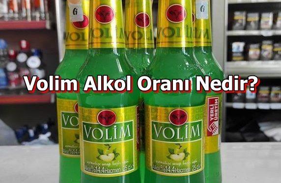 Volim Alkol Oranı Nedir?