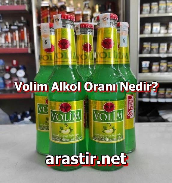 Volim Alkol Oranı Nedir? Volim İçeceği Nedir?