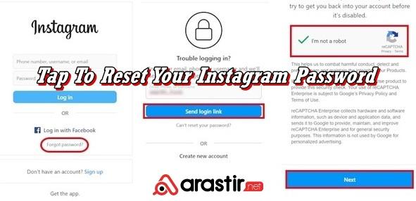 Tap To Reset Your Instagram Password Ne Demek?