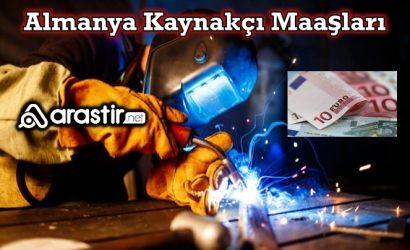 Almanya Kaynakçı Maaşları