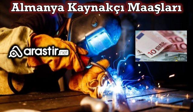 Almanya Kaynakçı Maaşları