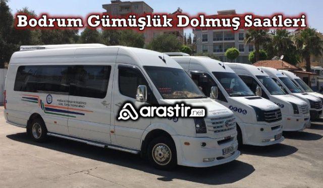Bodrum Gümüşlük Dolmuş Saatleri