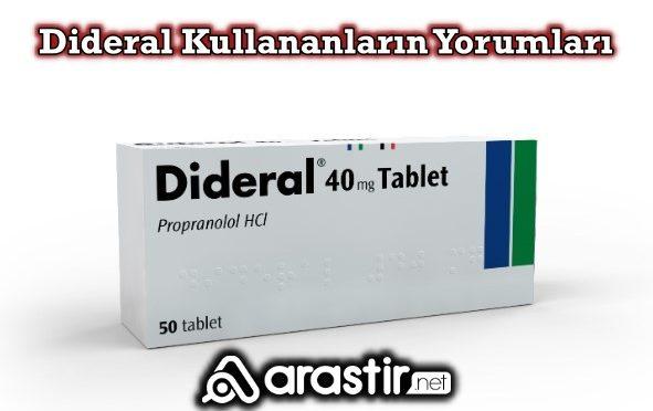 Dideral Kullananların Yorumları