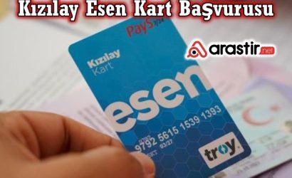 Kızılay Esen Kart Başvurusu