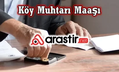 Köy Muhtarı Maaşı